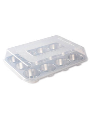 Nordic Ware Naturals Muffin Pan With Lid