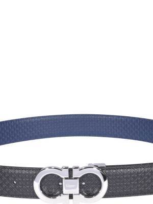 Salvatore Ferragamo Gancini Reversible Belt