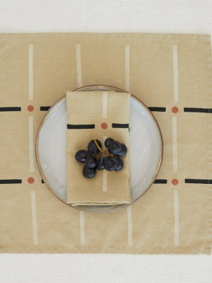 Lichen Grid Napkins