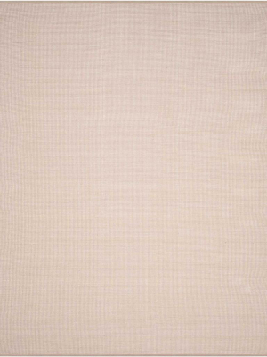 Montauk Gingham Ivory/gray Area Rug