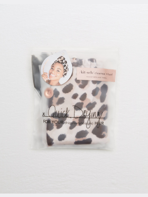 Kitsch Leopard Hair Towel