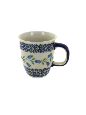 Blue Rose Polish Pottery Tulip Coffee Mug