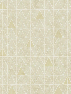 Summit Wallpaper In Gold And Sand From The Stark Collection By Mayflower Wallpaper