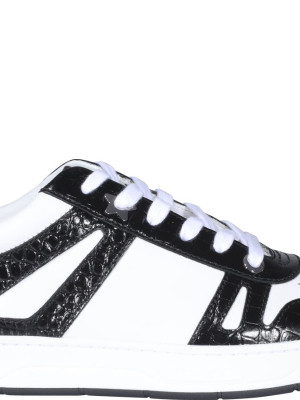 Jimmy Choo Panelled Low-top Sneakers