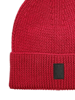 Marcelo Burlon County Of Milan Cross Knitted Beanie