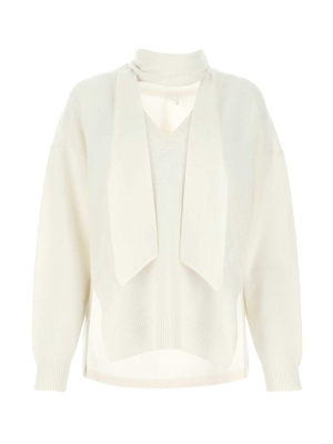 Chloé Cut-out Detailed Jumper