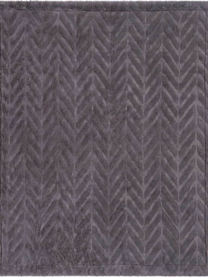 Lucina Throw Medium Gray