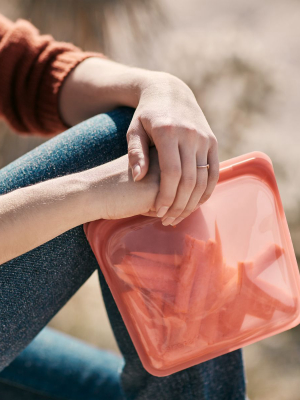 Stasher Terracotta Reusable Silicone Sandwich Bag