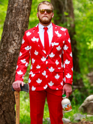 The Oh Canada | Canadian Flag Maple Leaf Suit