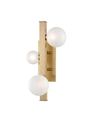 Mini Hinsdale 3 Light Wall Sconce