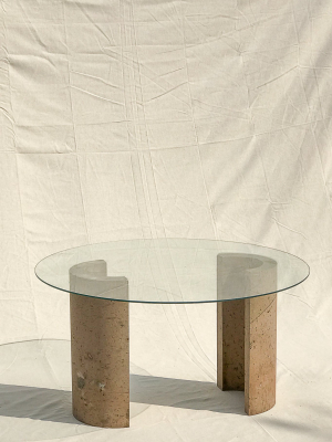 Cantera Stone Side Table