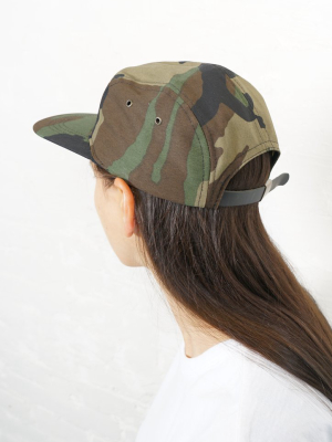 5-panel Cap Made In Usa Camo