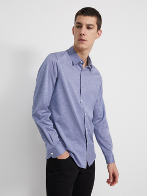 Knit Shirt In Cotton Jersey