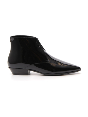 Saint Laurent Jonas Laced Ankle Boots