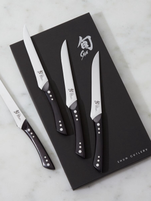 Shun ® Shima Steak Knives, Set Of 4