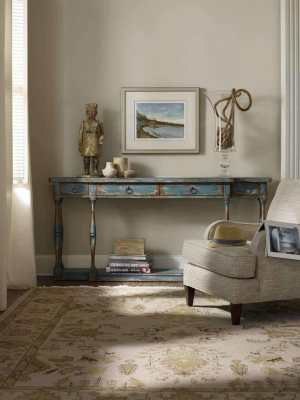 Sanctuary Four-drawer Thin Console