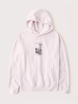 The A&f Logo Perfect Popover Hoodie