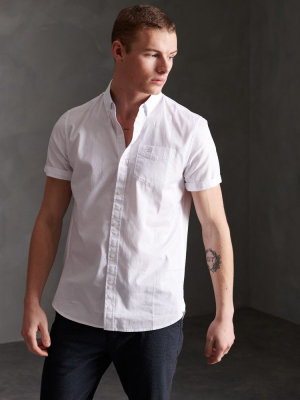 Premium University Oxford Short Sleeve Shirt