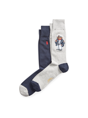 Polo Bear Sock 2-pack