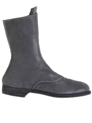 310 Soft Horse Leather Boots (310-soft-horse-fg-gray)