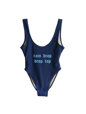 Rain Drop Drop Top [swimsuit]