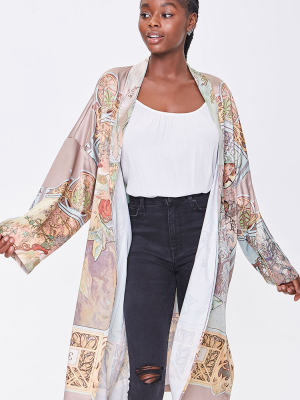 Alphonse Mucha Print Kimono