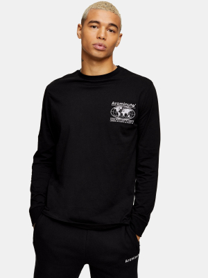 Arcminute Black Long Sleeve T-shirt*