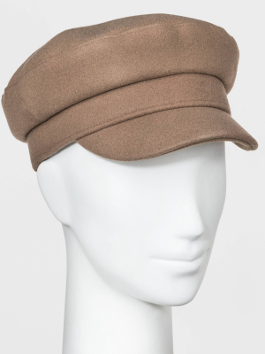 Women's Captain Hat - Universal Thread™ Taupe One Size