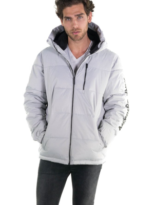 Bogo - Men's Twill Block Puffer Jacket