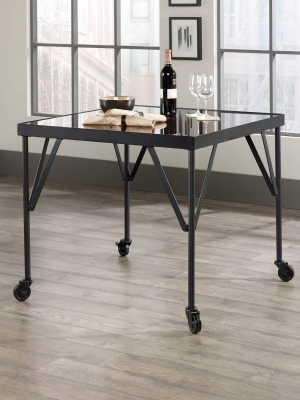 Boulevard Cafe Dining Table Black - Sauder