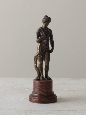 Renaissance Gilt Bronze Nude