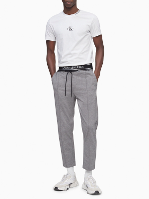 Slim Fit Logo Tape Joggers