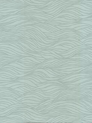 Sand Crest Wallpaper In Light Blue From The Botanical Dreams Collection By Candice Olson For York Wallcoverings