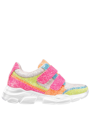 Holleigh-neon Multi-chunky Glitter