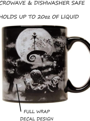 Silver Buffalo Nightmare Before Christmas Boogeyman 20oz Jumbo Ceramic Mug