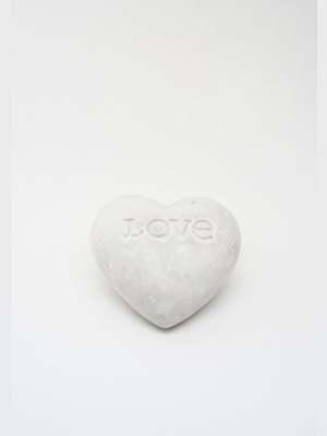 Love Engraved Soapstone Heart