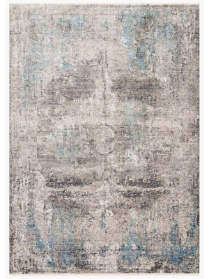 Loloi Rug Franca Frn-04, Slate/sky