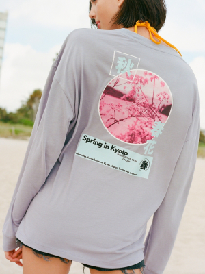 Bdg Cherry Blossoms Long Sleeve Tee