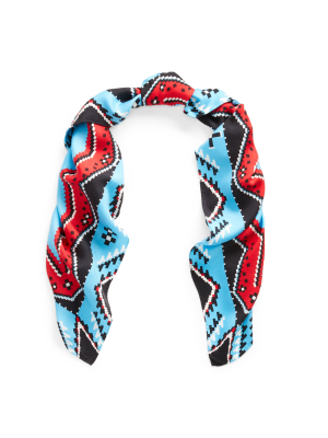 Southwestern Logo Silk Scarf