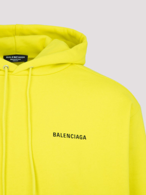 Balenciaga Logo Printed Hoodie