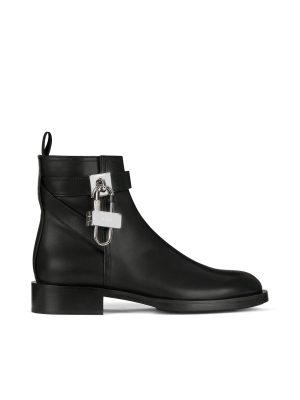 Givenchy Detachable 4g Logo Padlock Boots