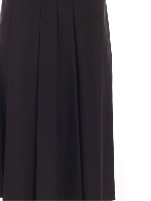 Max Mara Studio Pleated Midi Skirt