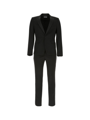 Saint Laurent Single Breasted Tuxedo Suit