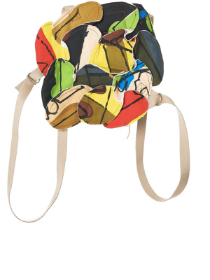 Multicolor Collage Backpack (amaw17mw0017-multi)