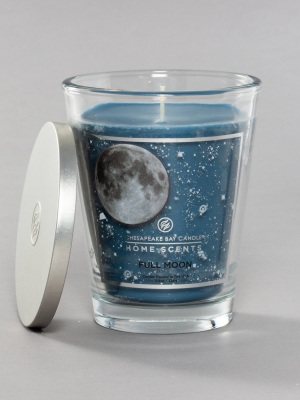 11.5oz Glass Jar Candle Full Moon - Home Scents By Chesapeake Bay Candle