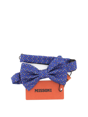 Missoni Patterned Bow Tie