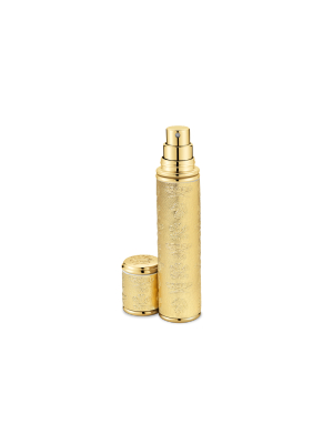 Gold With Gold Trim Pocket Atomizer