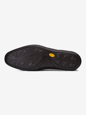 Harrys of London Basel F Kudu Suede Midnight Vibram rubber sole made in Italy 7 HARRYS OF LONDON - BASEL KUDU SUEDE GREY 10.5 UK £199.00  main image 4