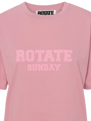 Rotate Logo Printed T-shirt