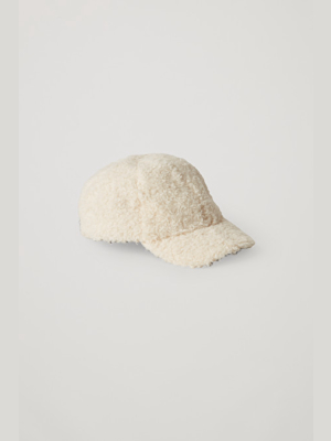 Wool Mix Teddy Baseball Cap